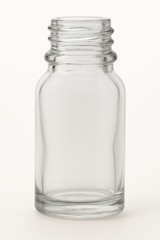 Флакон 10 мл стеклянный прозрачный