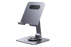 Подставка  UGREEN LP894 (45860) Swivel & Foldable Multi-Angle Tablet Stand, серый космос