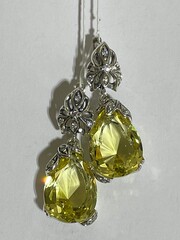 Юность ( серьги из серебра)
