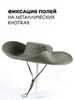 Картинка шляпа Skully Wear extra wide Brim army - 4