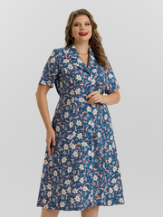 4536 Халат на пуговицах