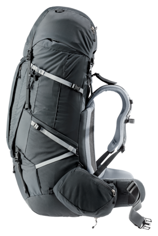 Картинка рюкзак туристический Deuter Aircontact Pro 75+10 SL Graphite - 12