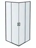 Aquatek AQ ARI KV 09020GM AQ ARI KV 09020GM Душевой уголок квадратный, двери раздвижные 900x900x2000 профиль оружейная сталь, стекло прозрачное