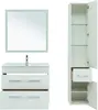 Aquanet 281159 Набор мебели Августа 80 (Flat) цв.белый глянец (281159)