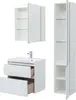 Aquanet 242523 Тумба с раковиной Гласс 70 цв.белый (242523)