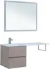 Aquanet 243774 Тумба с раковиной Алвита 120 R цв.капучино (243774)