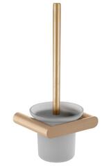 Ёршик туалетный настенный нерж. сталь/стекло VERONA 16877.G золото