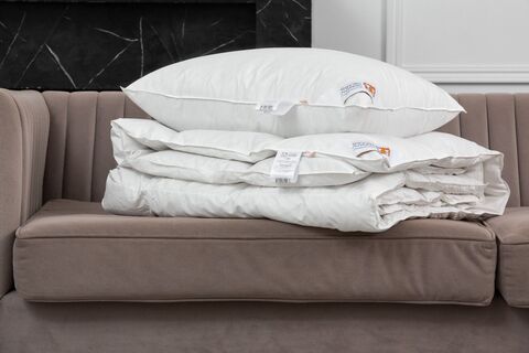 Подушка детская пуховая мягкая 50х68 German Grass Kinder Platinum Grass