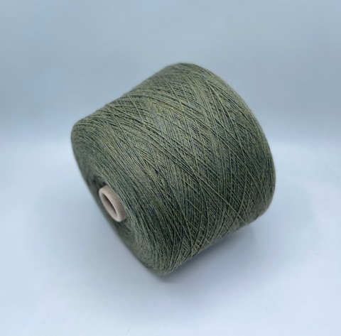 Millefili (пр.Италия). 2/15 750м/100гр, 70% Меринос, 30% Кашемир, цвет-Травяной меланж(85612), арт.35147