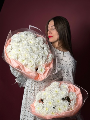 «Букет кустовых хризантем»