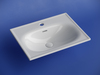 Ceramica Nova CN13001 Раковина накладная Sabo с отверстием под смеситель 600x460x130, белый