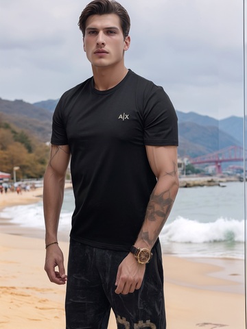 Футболка armani 075643bl