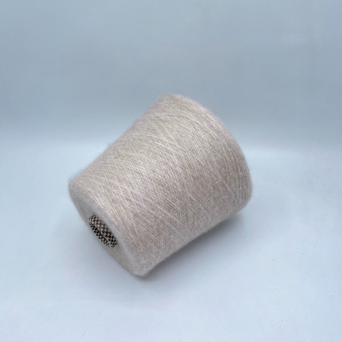 Cariaggi (пр.Италия) art-Nirvana 2200м/100гр, 60%Кашемир 40%Шелк, цвет- Бежевый меланж(179/890), арт.35226