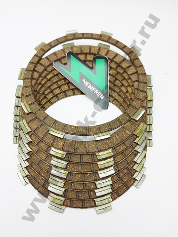 F2697A Комплект фрикционных дисков сцепления мото  (FCD1122)  NEWFREN