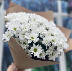 Ромашки в крафте