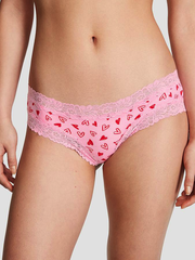 STRETCH PINK WINK ЧИИКИ С КРУЖЕВНОЕ ТЕСЬМОЙ