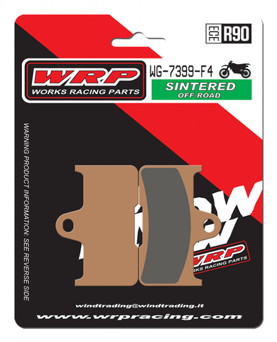 Тормозные колодки WRP WG-7399-F4 (LMP399 OR)