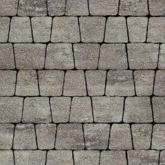 Тротуарная плитка Аттика, 60 мм, colormix Берилл, antico