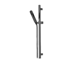Remer 317S317SSCFP Душевая стойка с ручным душем и шлангом Remer 317S317SSCFP, черный брашированный хром фото