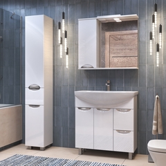 Шкаф навесной с зеркалом Callao 800 (левый) со спотом