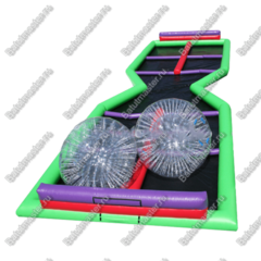 Надувная трасса для зорба одинарная, 9*4*0,6 м