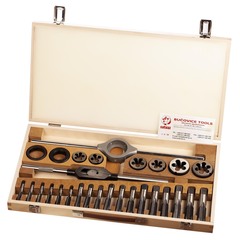 Набор метчиков и плашек BSW 1/2