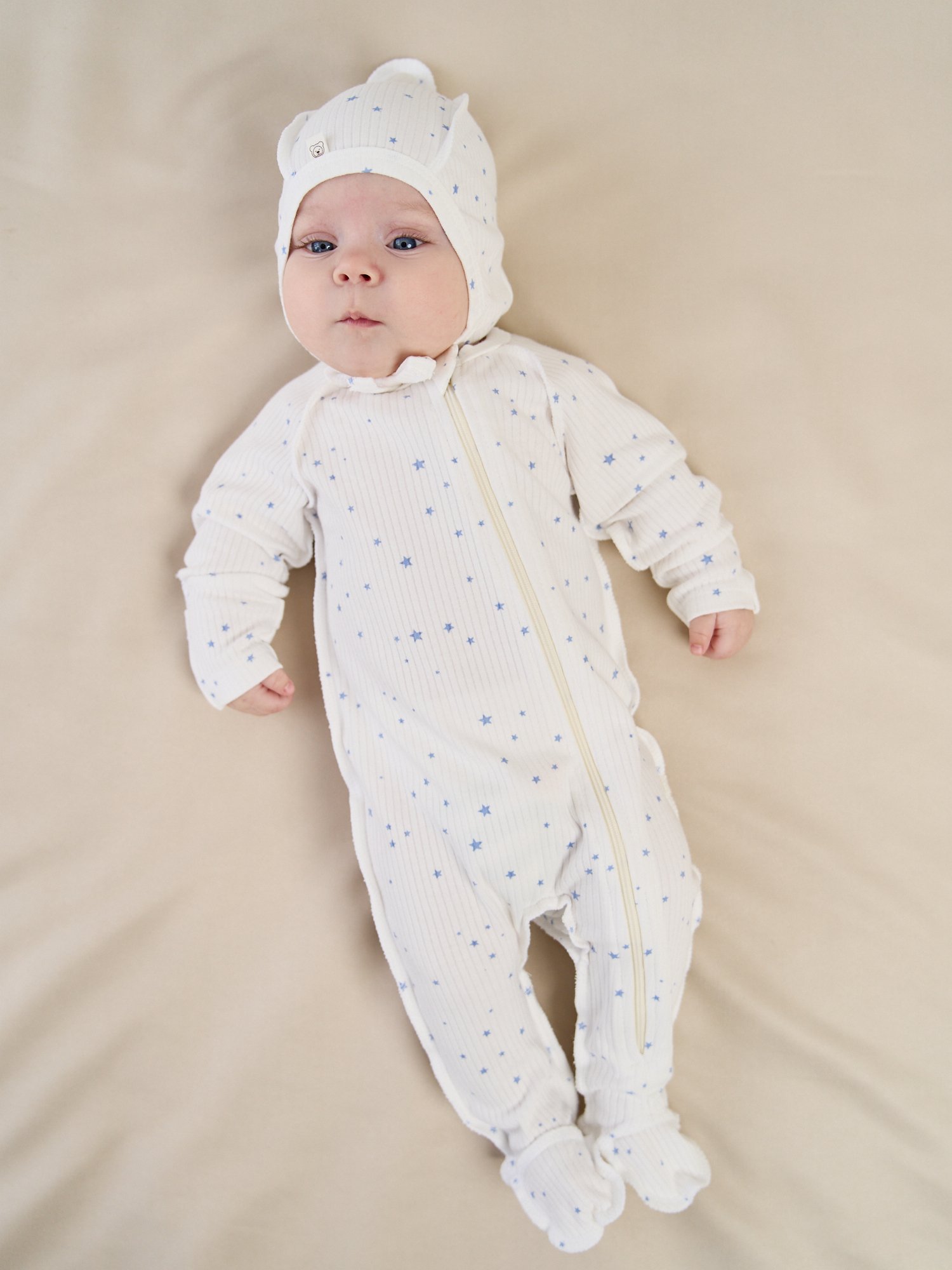 Слип с закрытой ножкой Голубые звезды 0 1799₽