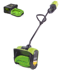 Снегоуборщик Greenworks GD60SSK4 60V (30 см) аккумуляторный, с АКБ 4 А/ч и ЗУ