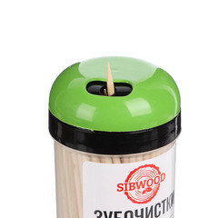 Зубочистки деревянные с ментолом, 200 шт