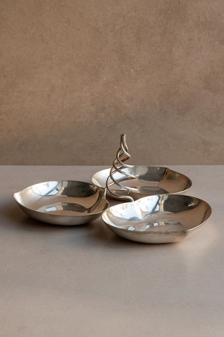 Винтаж Менажница №3, серебрение