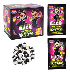 Хрустящее сахарное драже "Хрустямба. Black Челендж" 10г*30шт*12 блоков