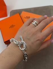 16728 -Кольцо разъемное FARANDOL из неродированного серебра