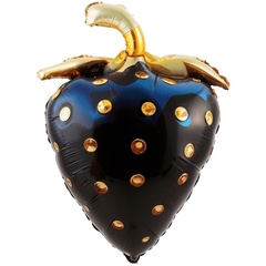 Фигура "Клубника черная с золотом"