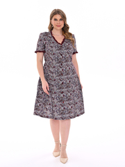 4549 Халат на пуговицах