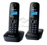 Радио-телефон Dect Panasonic KX-TG1612RUH темно-серый (2 трубки) АОН