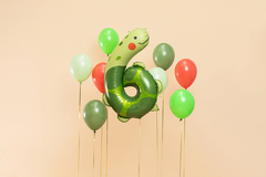 Цифра гелиевая 6 Черепаха Party Deco