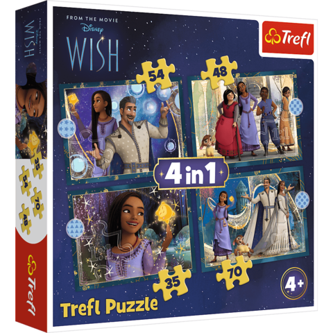 Puzzle Puzzle 4in1 Wish, Dreams come true