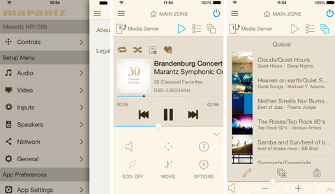 Приложение Marantz 2016 AVR Remote