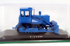 Tractor T-130 (130M) bulldozer blue 1:43 Hachette #136