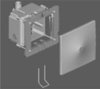 Ideal Standard Proximity CeraPlus A3795NU Электронный встраиваемый комплект для инфракрасного подключения для писсуара
