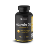 Витамин Д3 1000 МЕ, Vitamin D3 1000 IU, Sports Research, 360 капсул 1