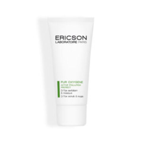 ERICSON LABORATOIRE Маска для лица D-Tox Scrub & Mask линии Pur Oxygene 50 мл