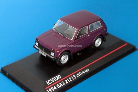 VAZ-21213 Lada Niva 1994 Limited Edition of 75 maroon 1:43 ICV020