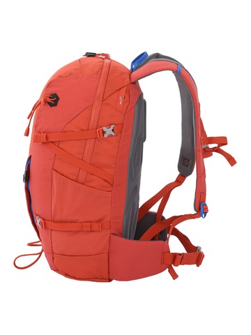 Картинка рюкзак туристический Ternua Ampersand 28 Red - 8