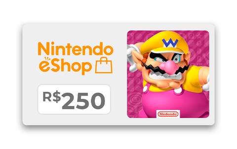 Карта оплаты Nintendo 250 BRL Brazil [Цифровая версия]