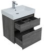 Aquanet 245241 Тумба с раковиной Nova Lite 60 2 ящ. цв. дуб рошелье (245241)