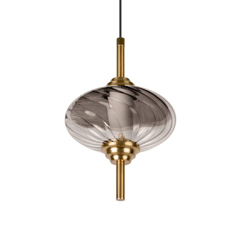 Подвесной светодиодный светильник Loft It Helix 10421/C Smoke