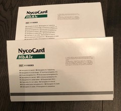 1116083 Набор реагентов для диагностики in-vitro гликозилированного гемоглобина (NycoCard HbA1c), 24 теста