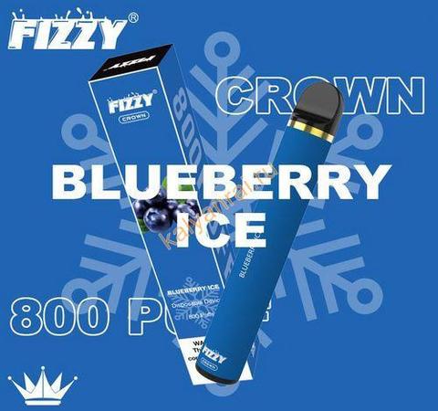 Fizzy Crown 800 затяжек - Черника Лед