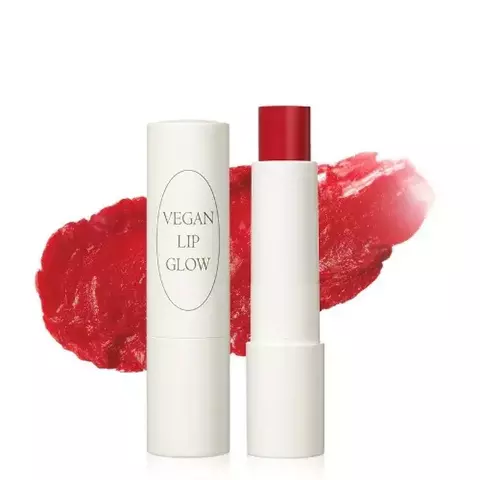 Nacific Vegan Lip Glow Веганский оттеночный бальзам-тинт для губ